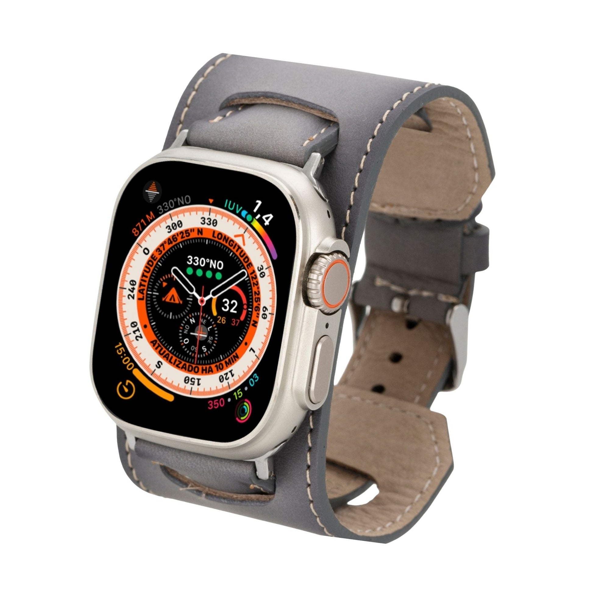 Moorcroft Cuff Leather Bands for Apple Watch - Concordia Style Boutique