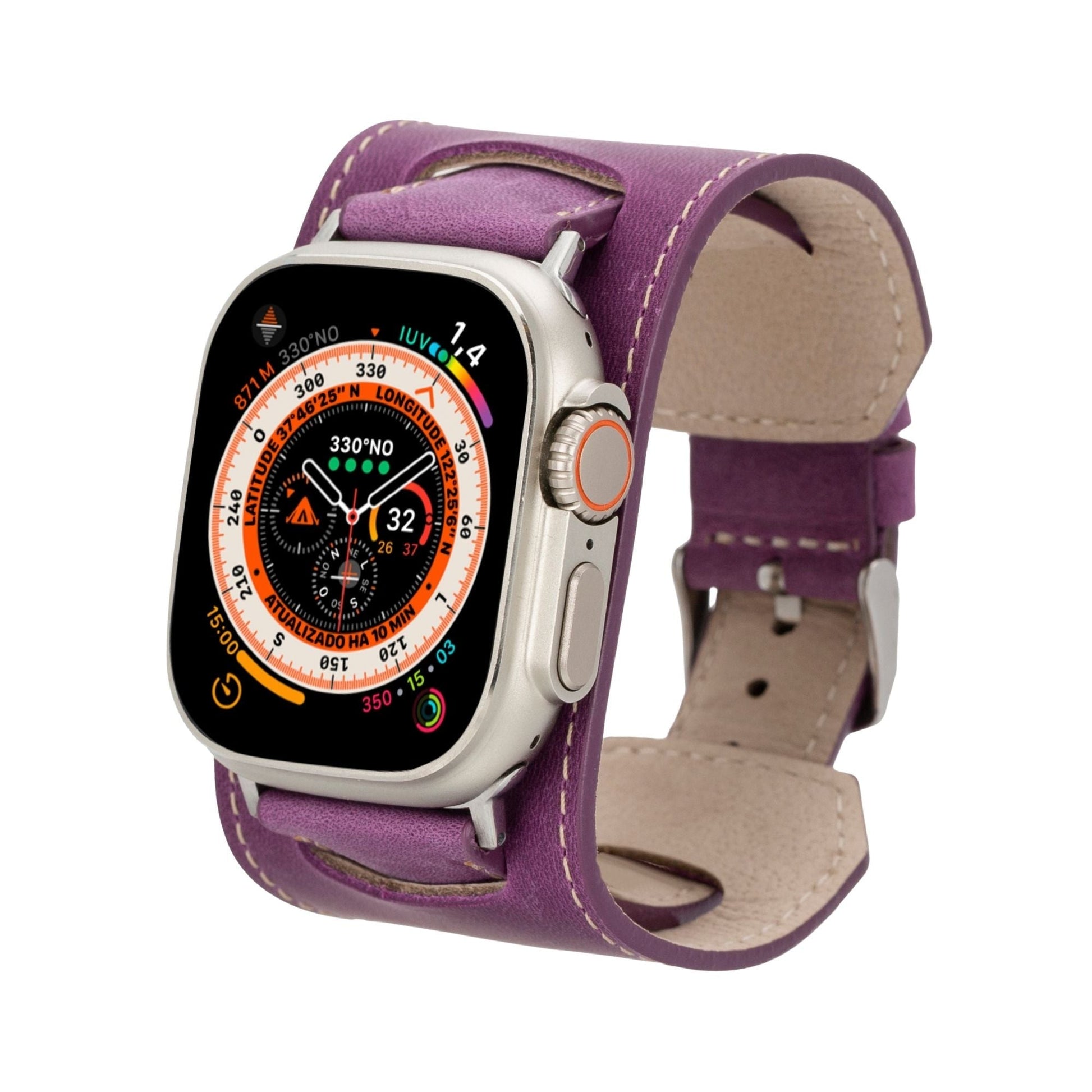 Moorcroft Cuff Leather Bands for Apple Watch - Concordia Style Boutique