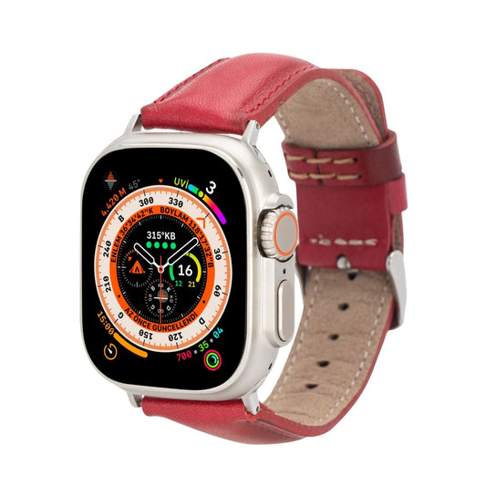 Moran Leather Bands for Apple Watch 9, Ultra 2 & SE - Concordia Style Boutique