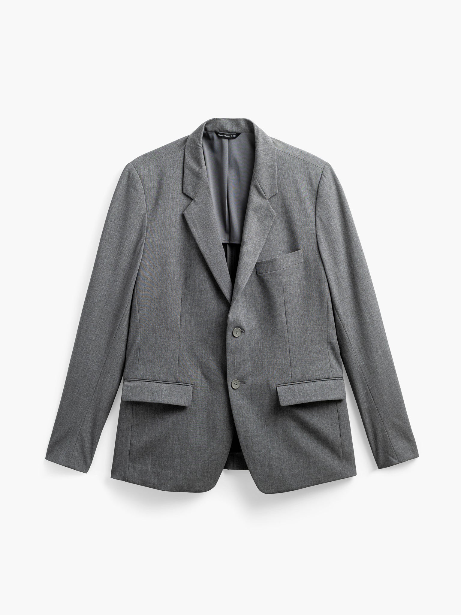 Men's Velocity Suit Jacket - Soft Granite - Concordia Style Boutique