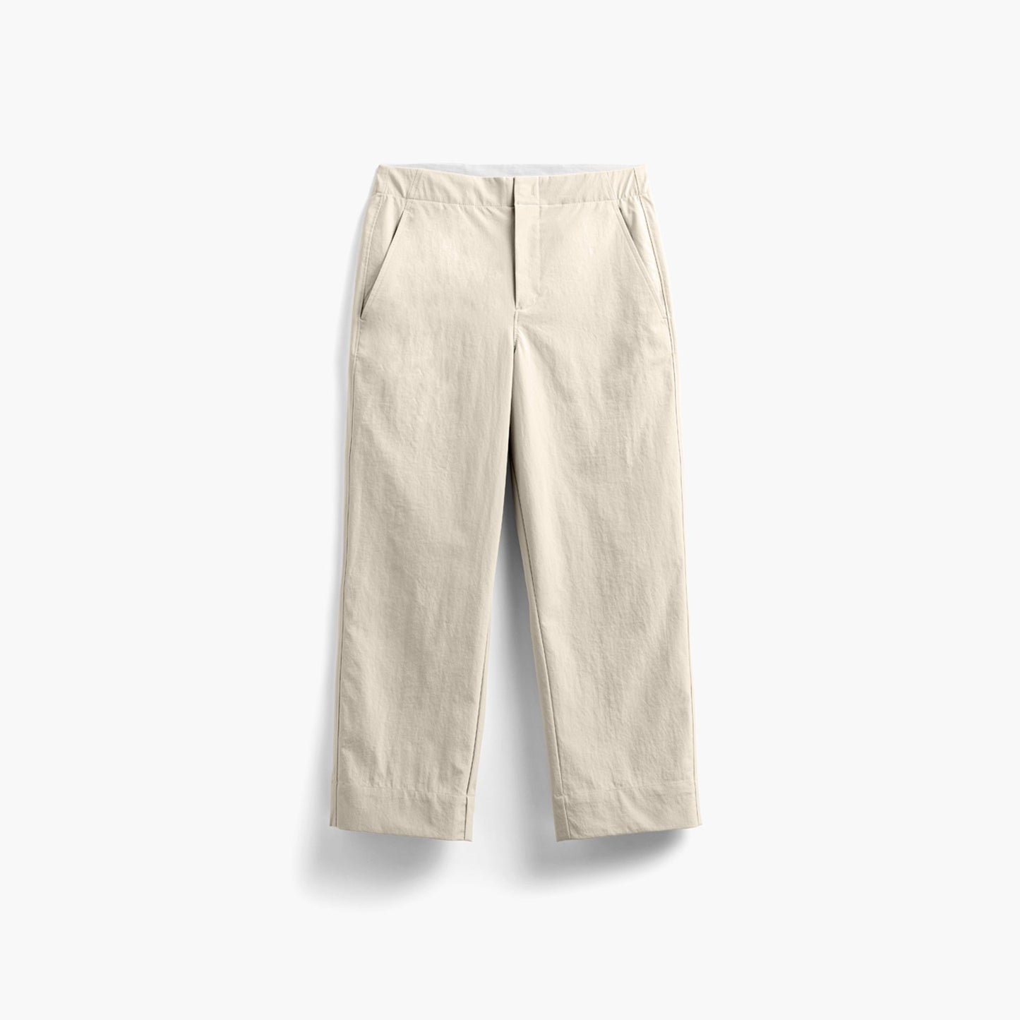 Women's Pace Poplin Cropped Chino - Buff - Concordia Style Boutique