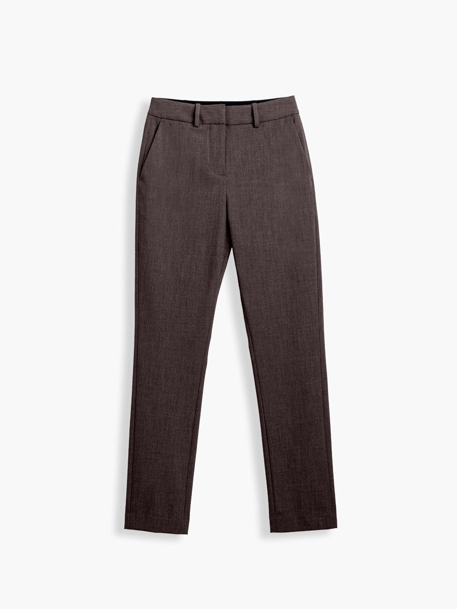Women's Velocity Straight Leg Pant - Dark Chocolate Heather - Concordia Style Boutique