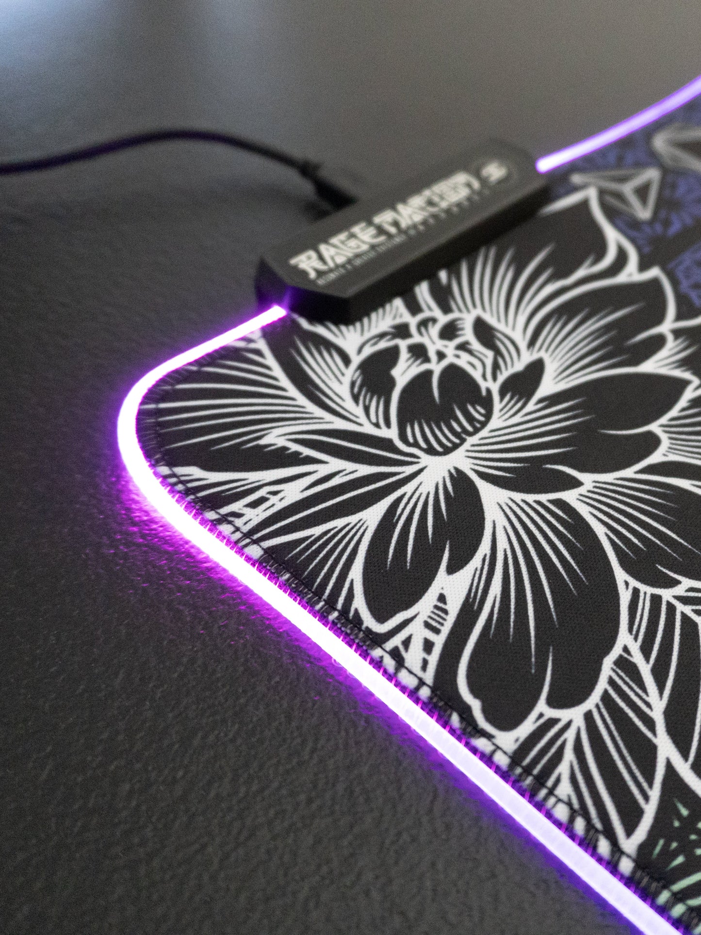 WOUNDS TO WISDOM V2 • ETHEREAL HUES • XXL RGB GAMING MOUSEPAD - Concordia Style Boutique