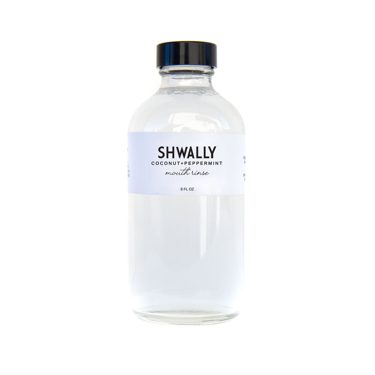 Shwally Peppermint Coconut Mouth Rinse 8OZ