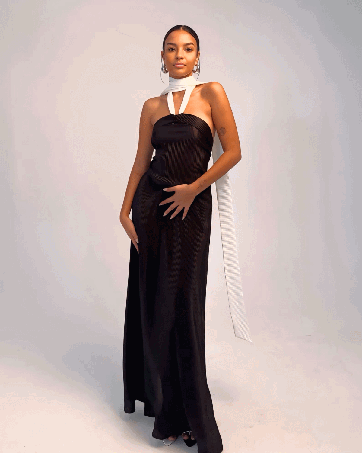 Monaco Maxi Dress - Plisse - Concordia Style Boutique