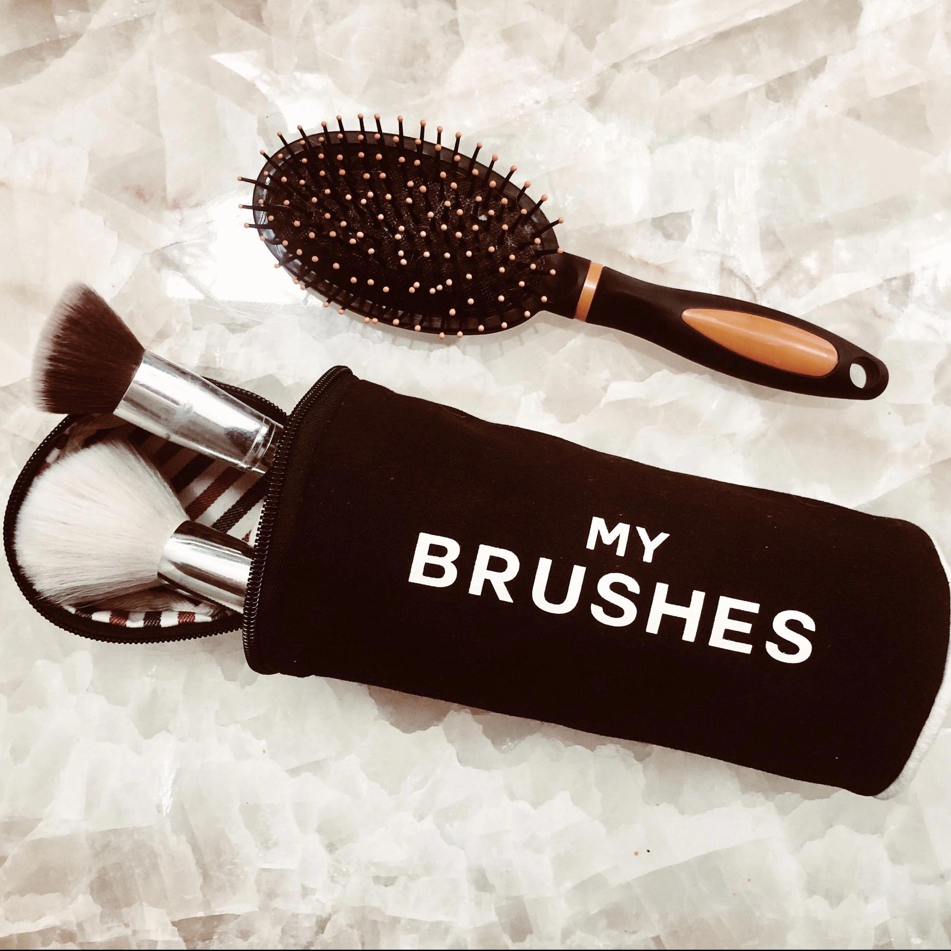 Brushes, Cylinder Case, Black - Concordia Style Boutique