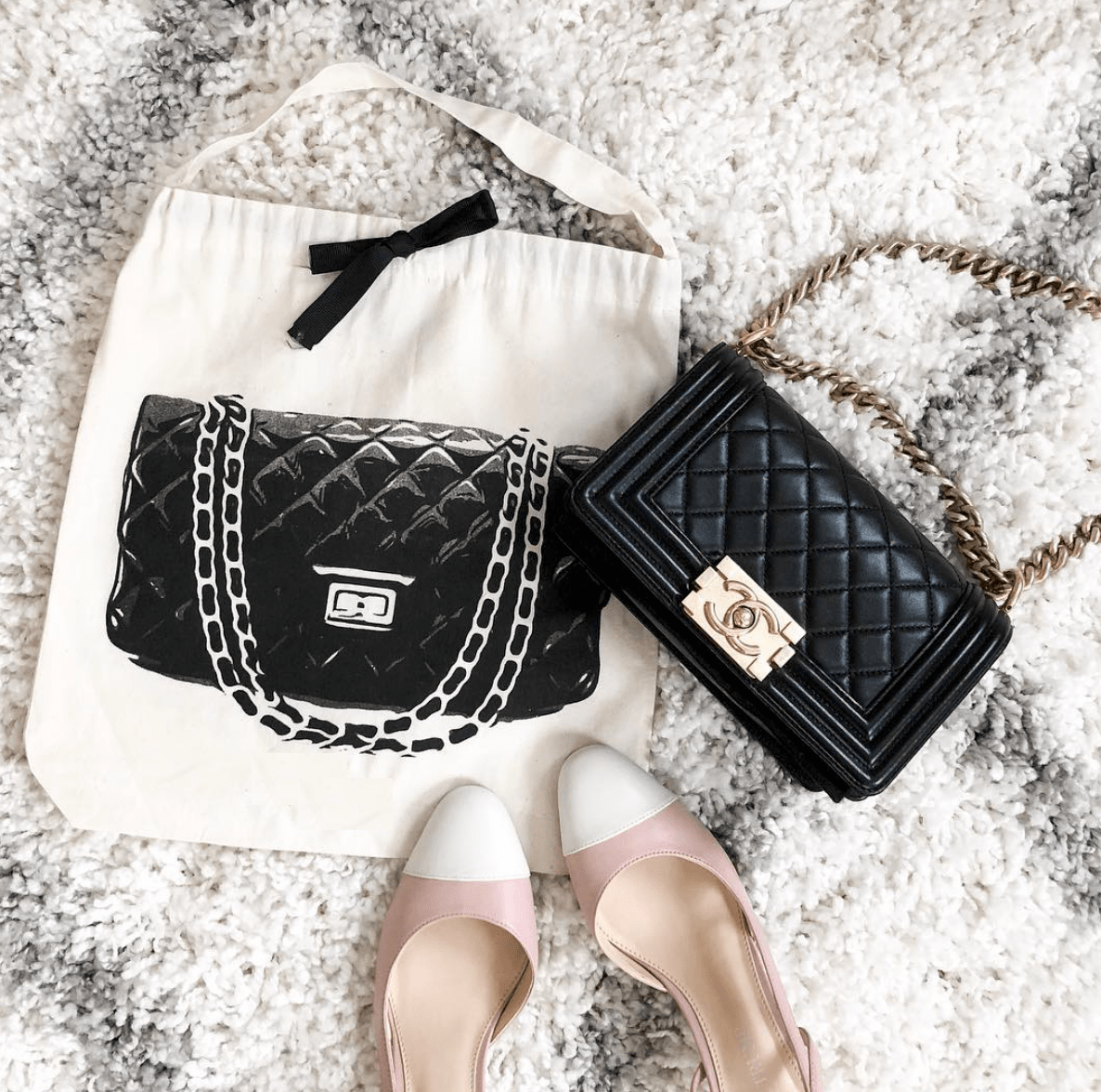 Quilted Handbag Travel Bag, Cream - Concordia Style Boutique