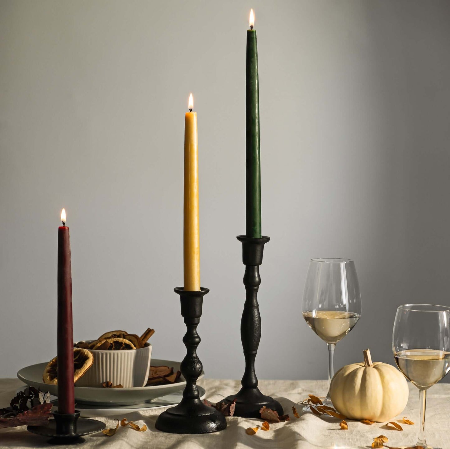 Hand-Dipped Beeswax Taper Candles - Bulk 4-Pair Bundle - Concordia Style Boutique