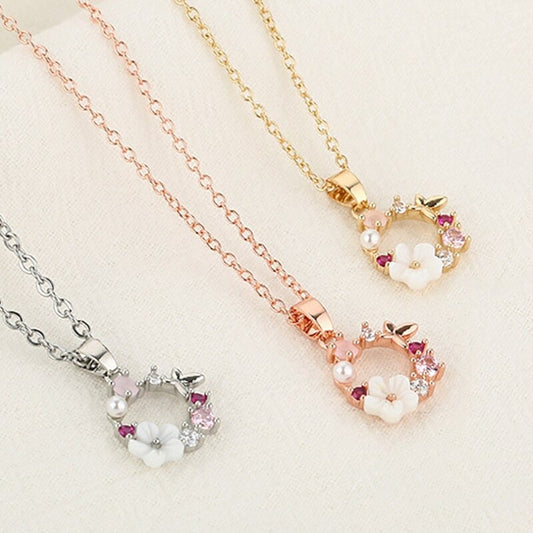 FLOWER GARLAND NECKLACE - Concordia Style Boutique