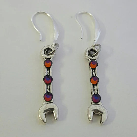 Swarovski Wrench Earrings