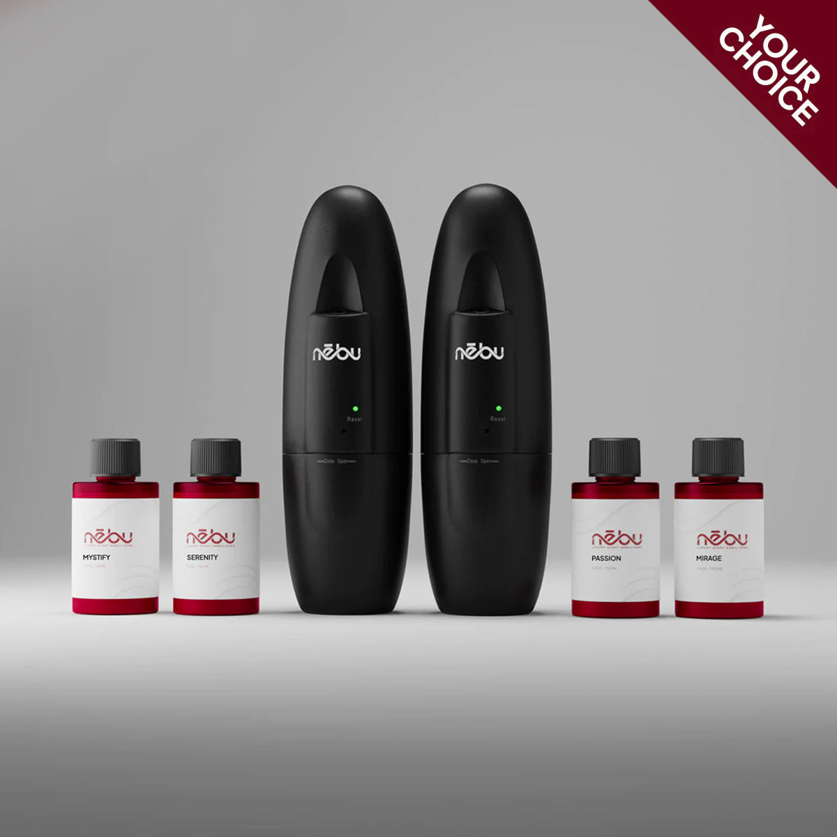 YOUR CHOICE - 2 Bluetooth Diffuser + 4 Fragrance Oils