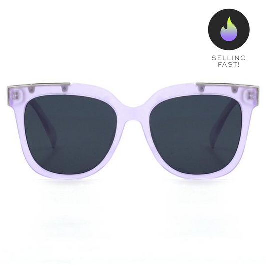 Coco - Lilac Wayfarer Sunglasses - Concordia Style Boutique
