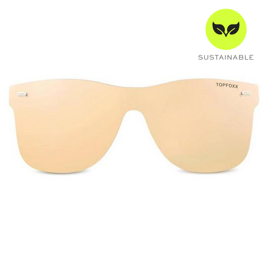 Sustainable Future Wife - Gold Square Wayfarer Sunglasses - Concordia Style Boutique