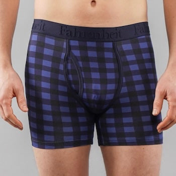 Newman Boxer Brief/ Blue Buffalo Check - Concordia Style Boutique