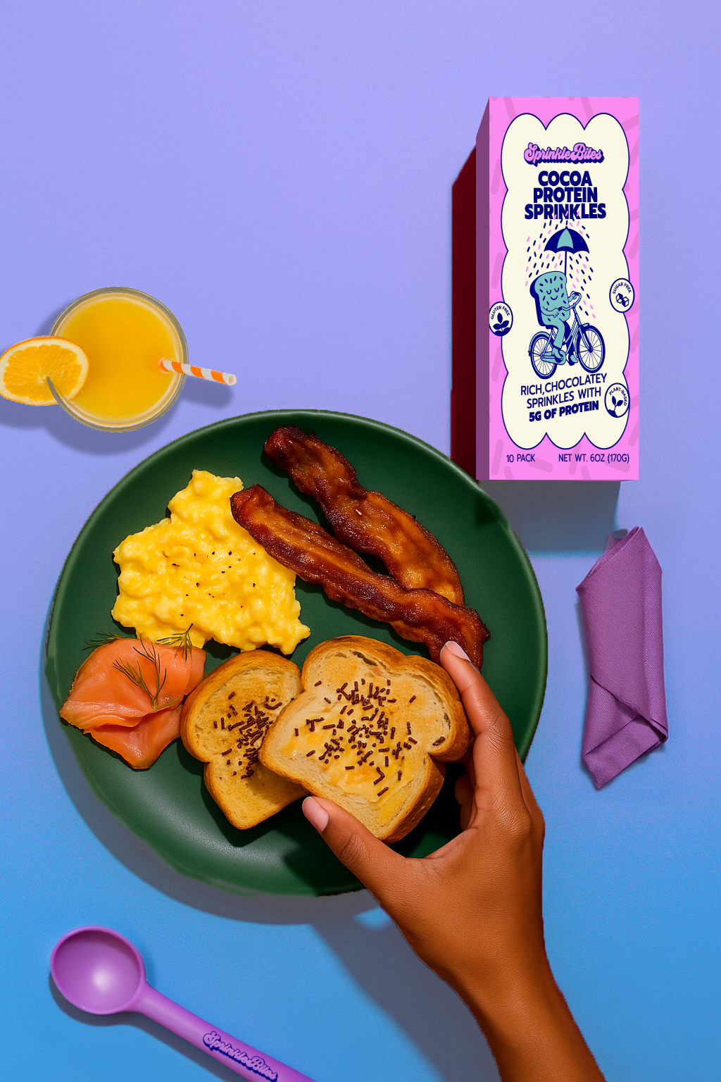 Cacao Protein SprinkleBites™ (10-Pack)