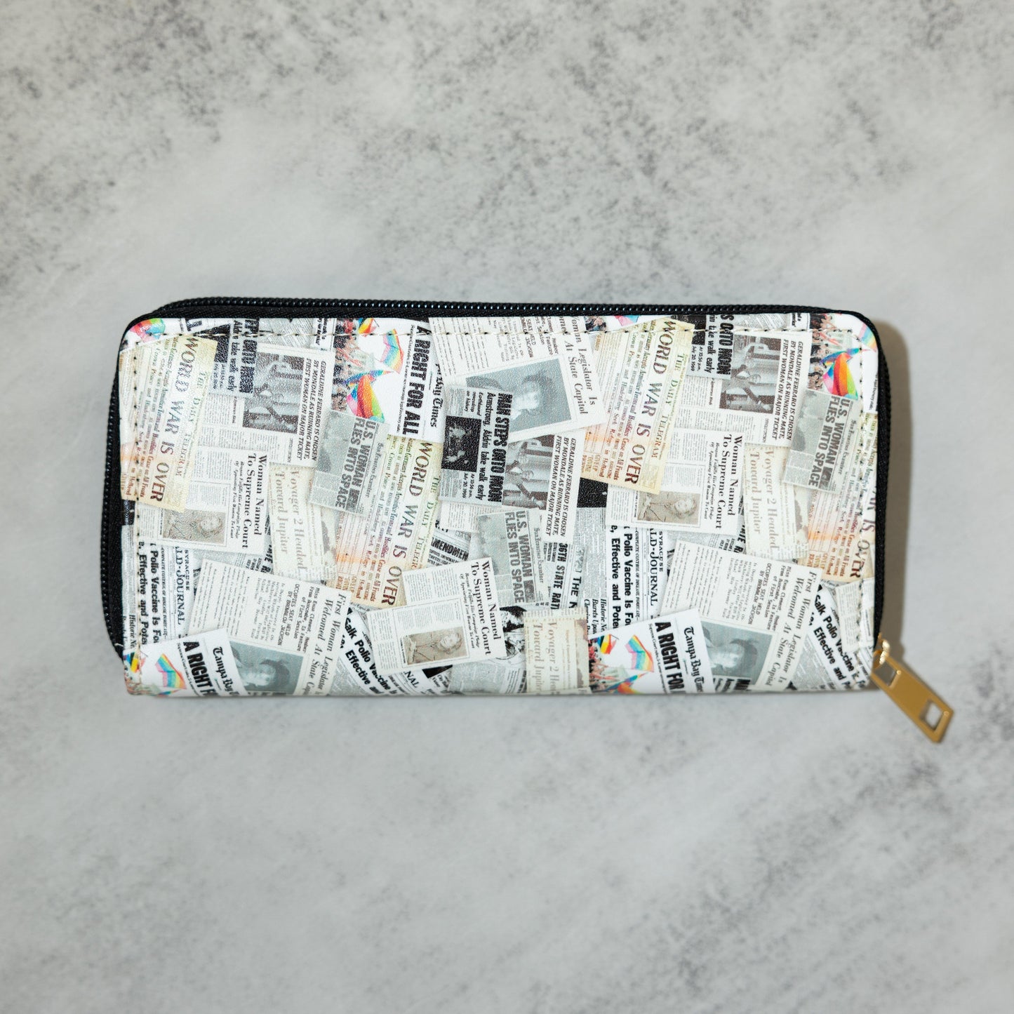 Happy Headlines Wallet