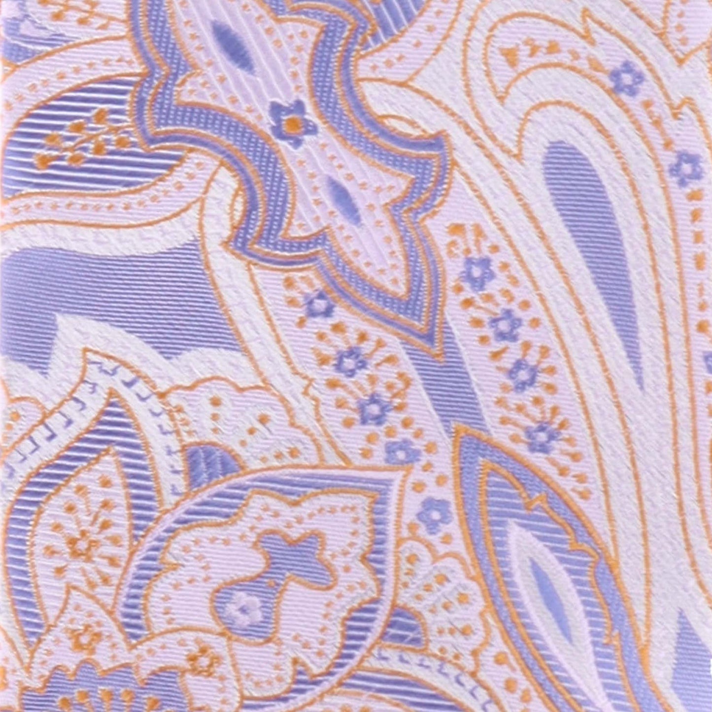 Vittorio Farina Men's Paisley Design Necktie & Pocket Square