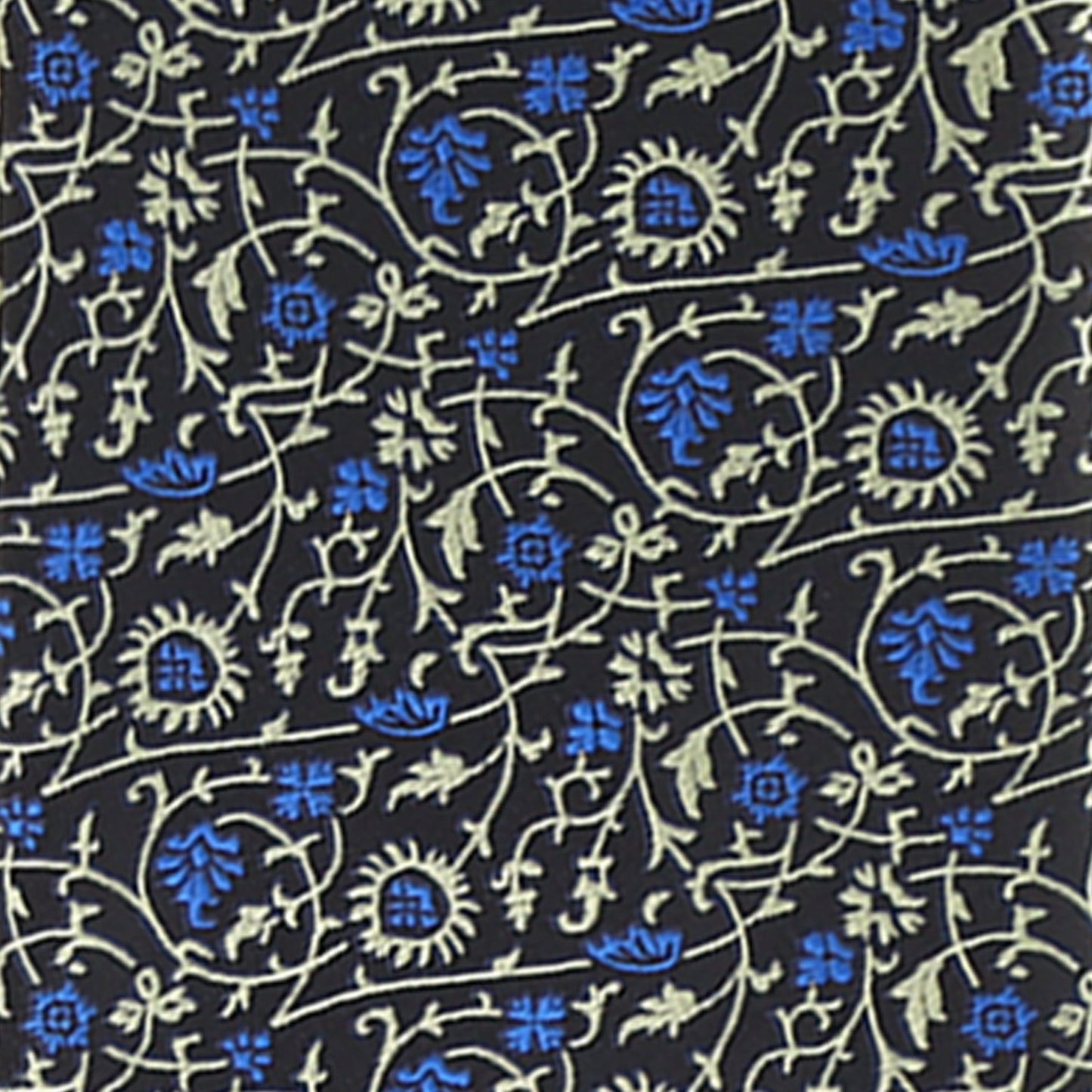 Vittorio Farina Men's Floral Design Necktie & Pocket Square