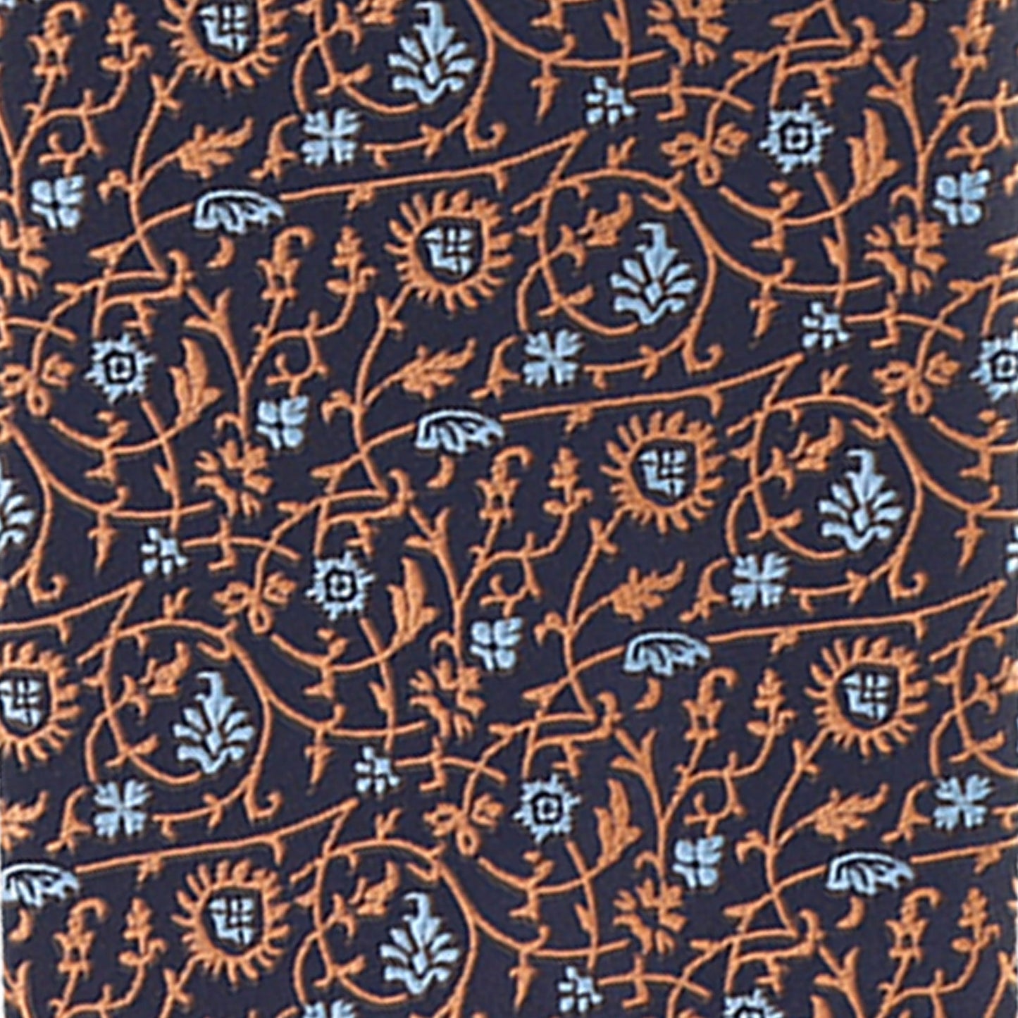 Vittorio Farina Men's Floral Design Necktie & Pocket Square