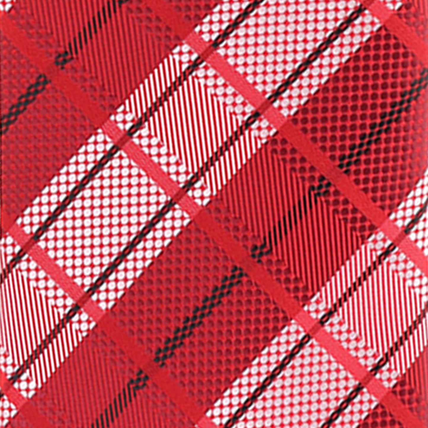 Vittorio Farina Men's Geometric Design Necktie & Pocket Square