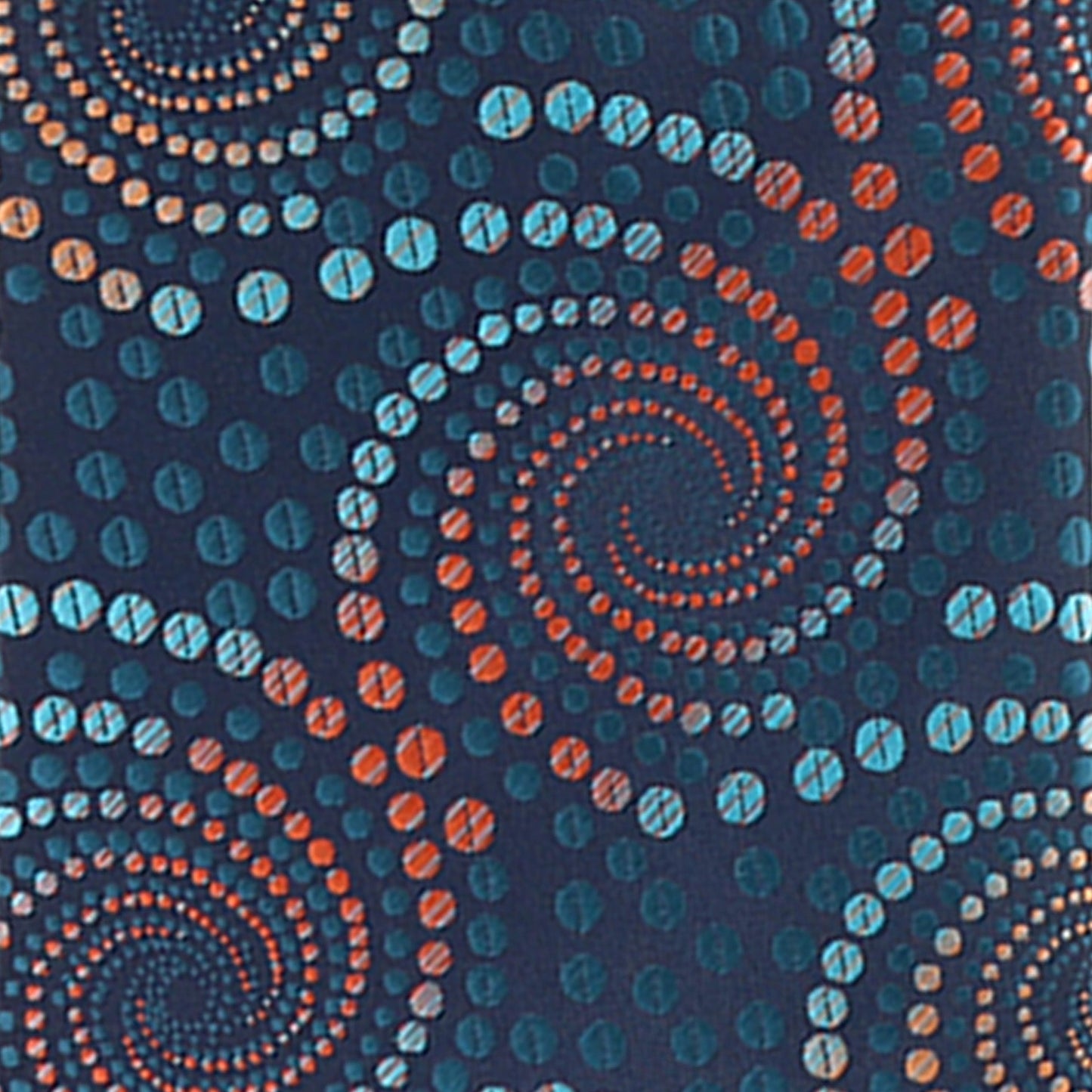 Vittorio Farina Men's Geometric Design Necktie & Pocket Square