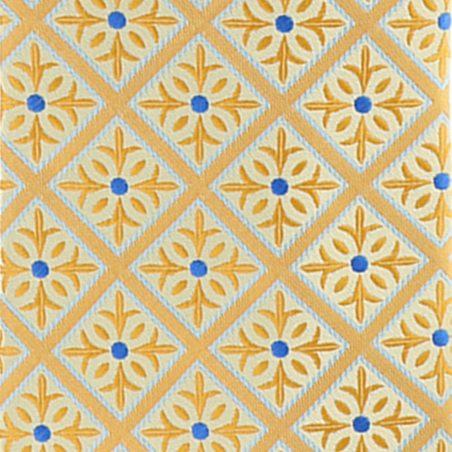 Vittorio Farina Men's Geometric Design Necktie & Pocket Square