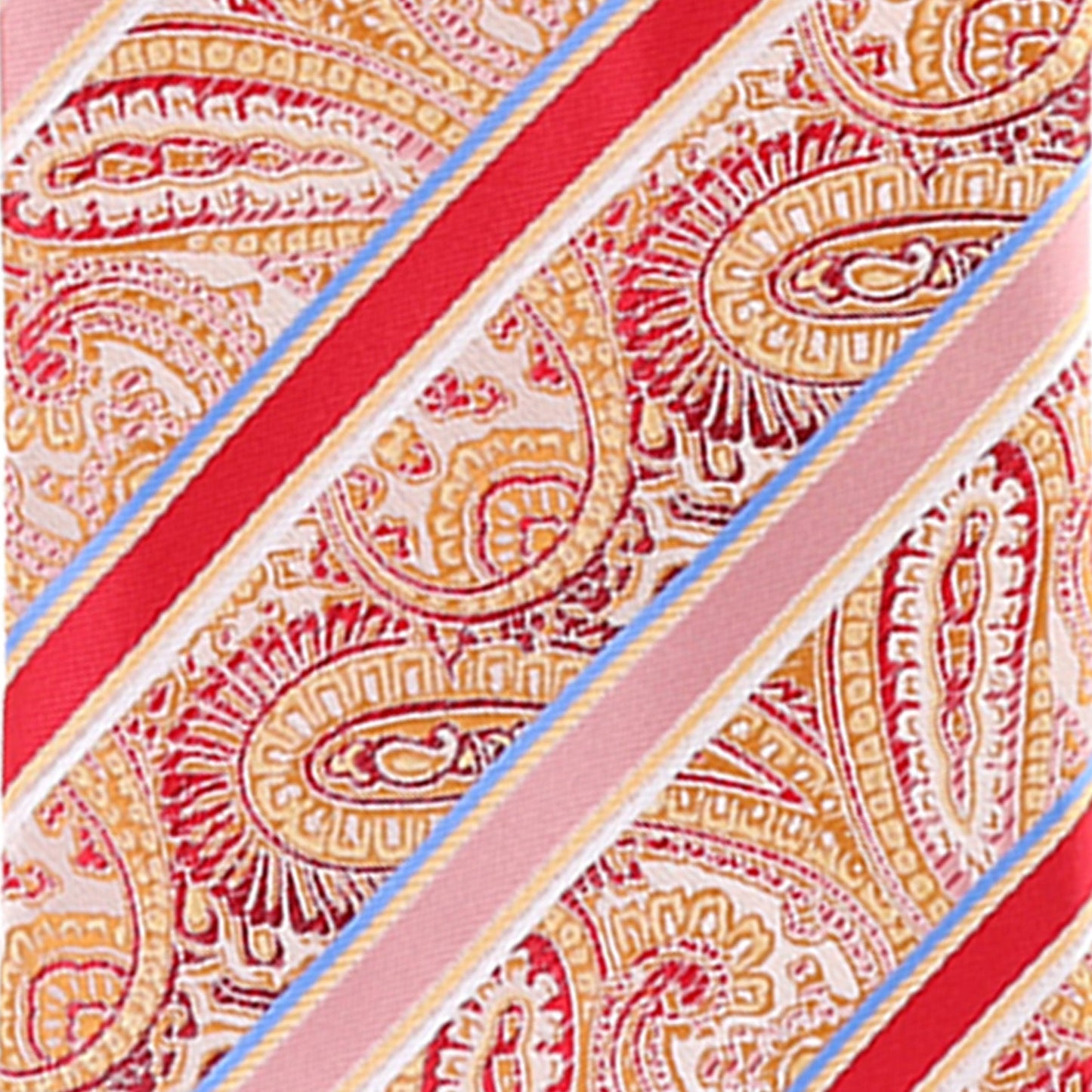 Vittorio Farina Men's Paisley Design Necktie & Pocket Square