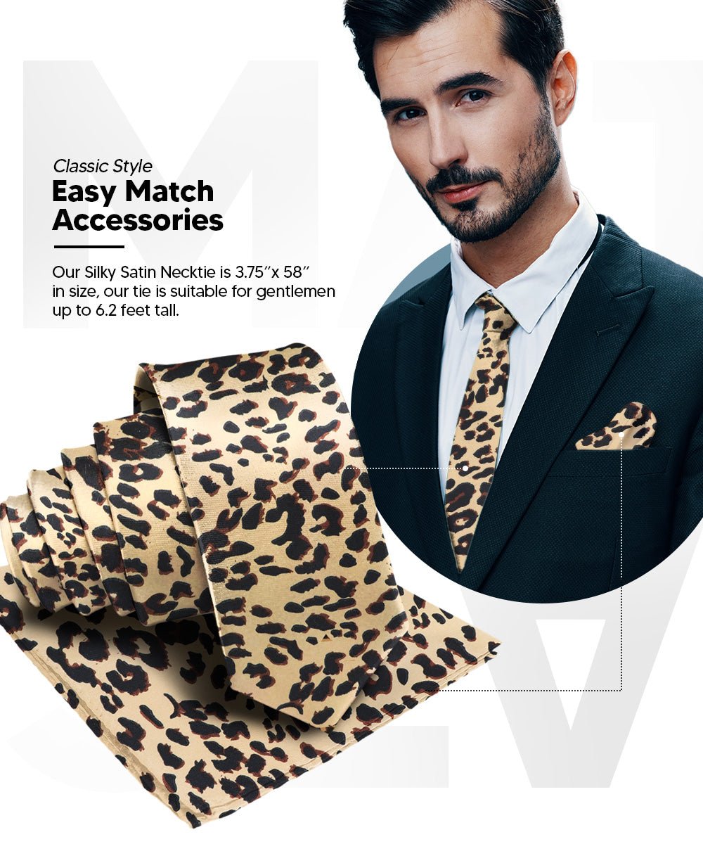 Vittorio Farina Men's Kente Satin Necktie & Pocket Square