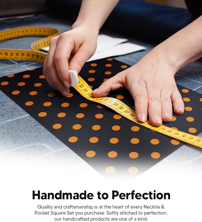 Vittorio Farina Men's Polka Dot Satin Necktie & Pocket Square