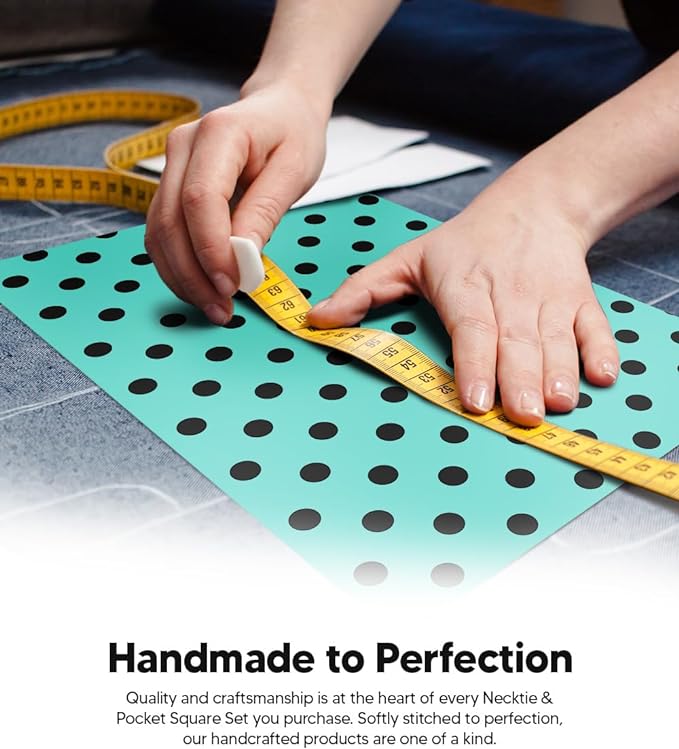 Vittorio Farina Men's Polka Dot Satin Necktie & Pocket Square