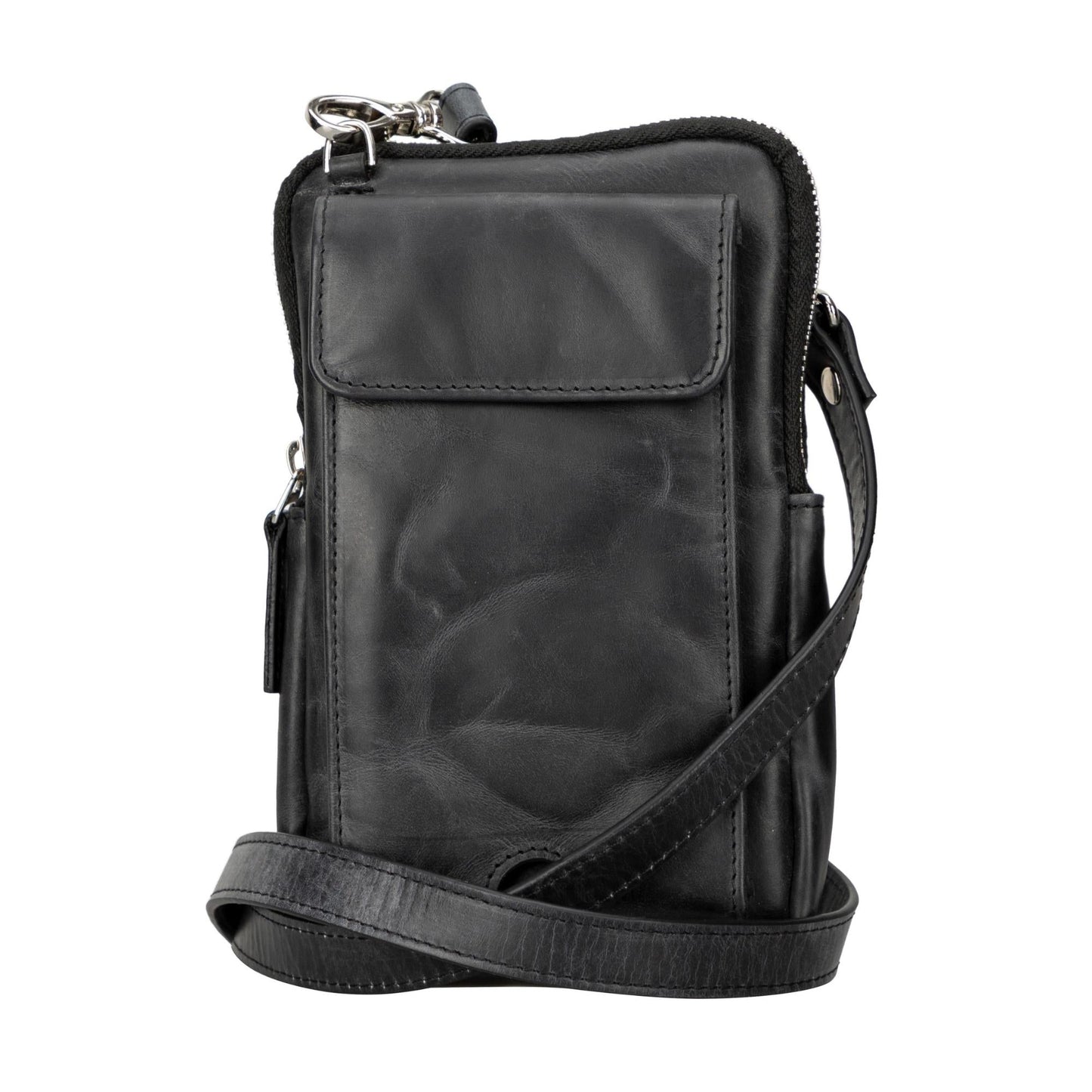 Niagara Leather Crossbody Phone Bag for Men - Concordia Style Boutique