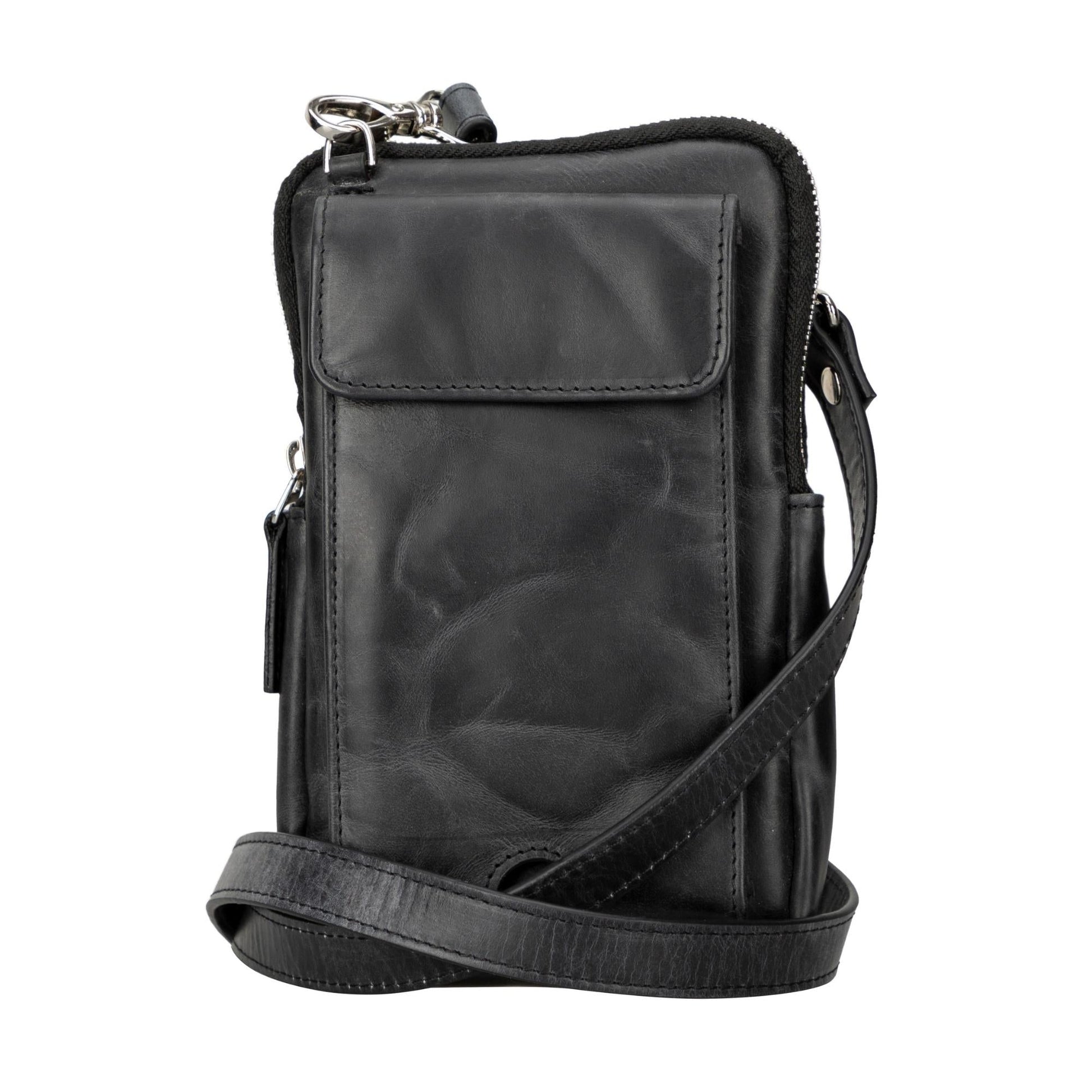 Niagara Leather Crossbody Phone Bag for Men - Concordia Style Boutique