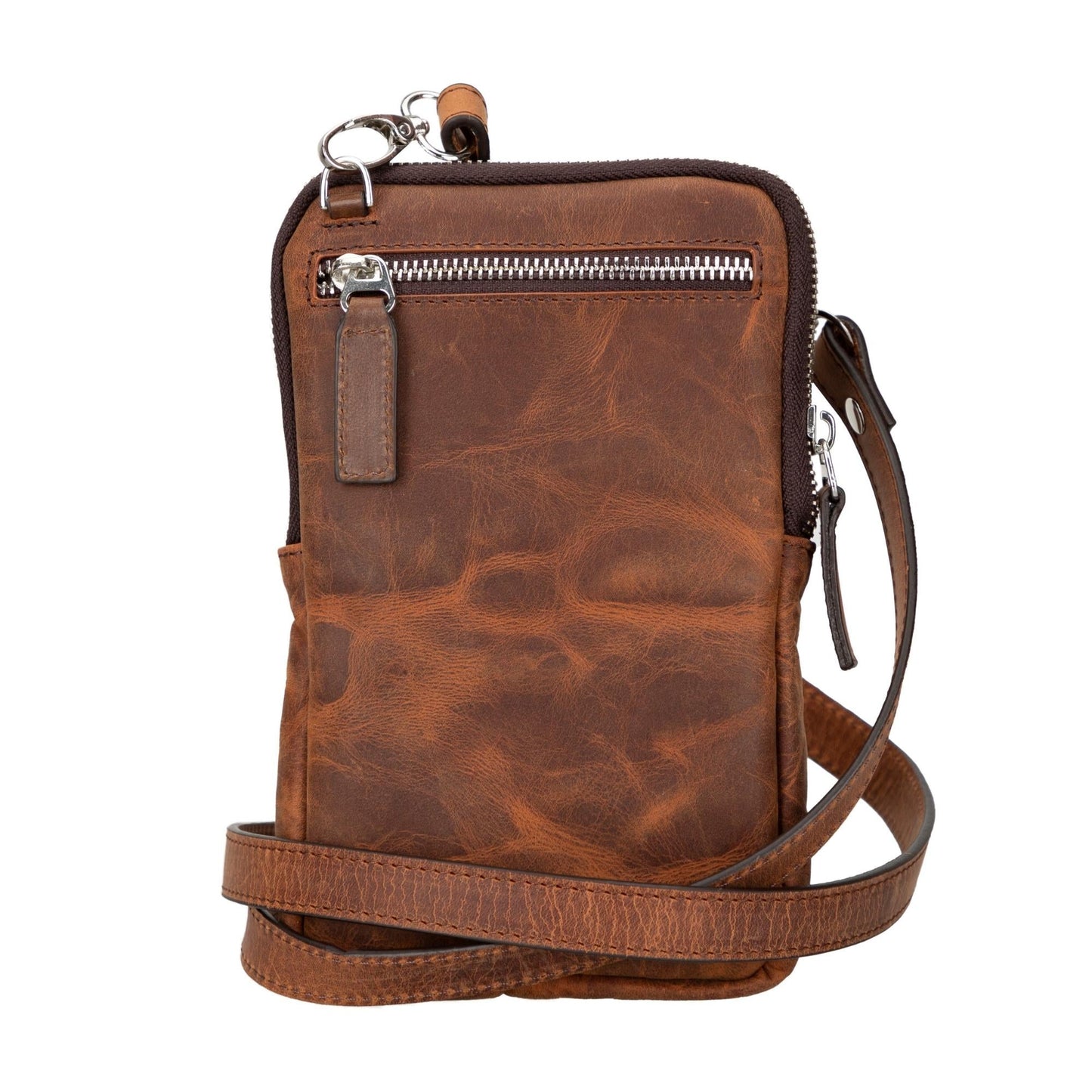 Niagara Leather Crossbody Phone Bag for Men - Concordia Style Boutique