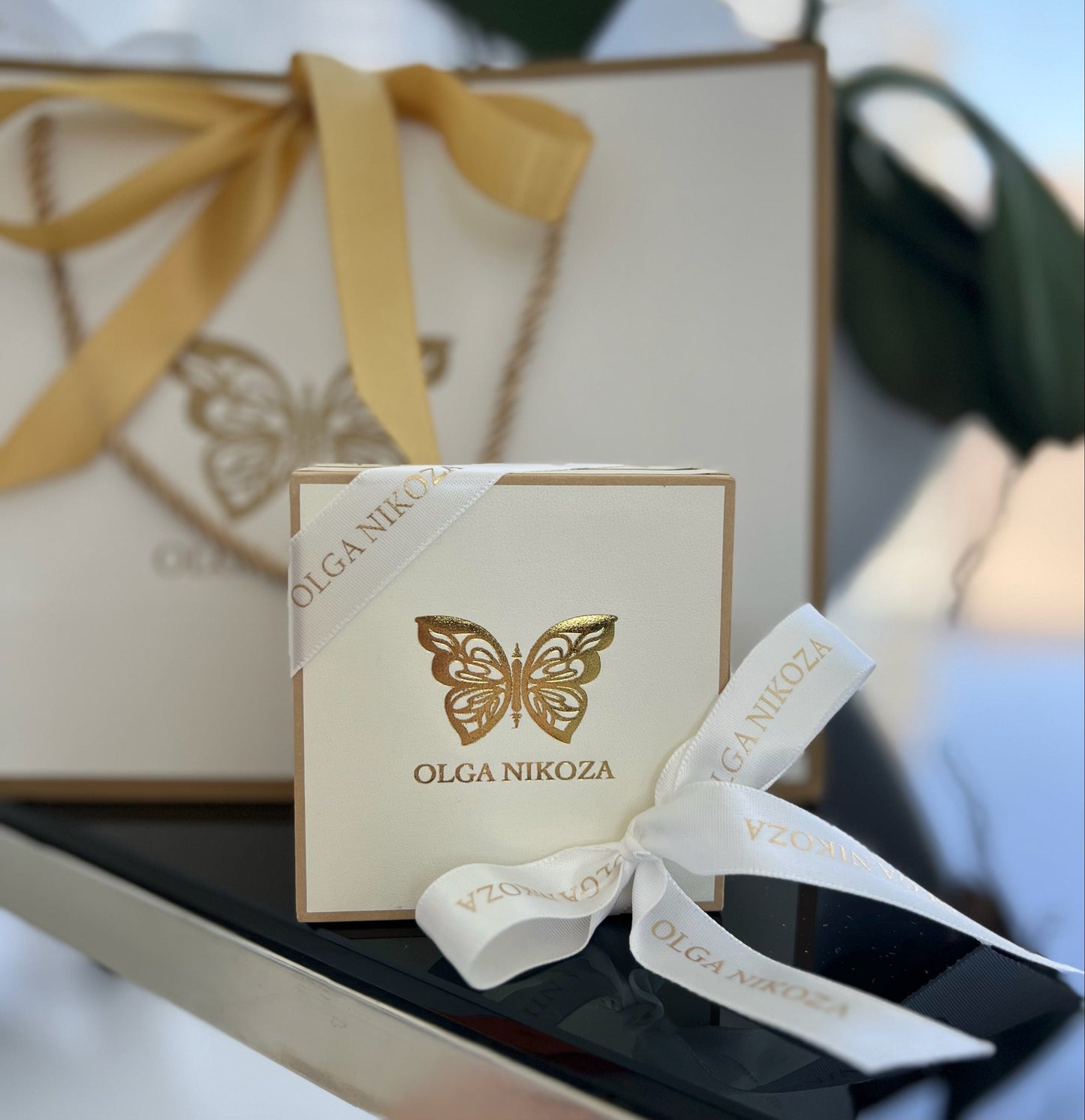 925 Silver with Mother Of Pearl Cubic Zirconia  Stud Butterfly Earring Jewelry