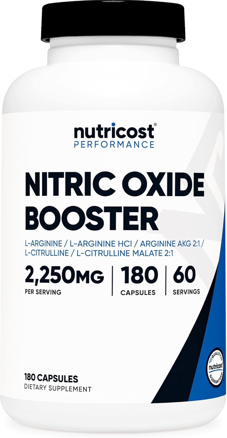 Nitric Oxide Booster – Blood Flow & Stamina Support