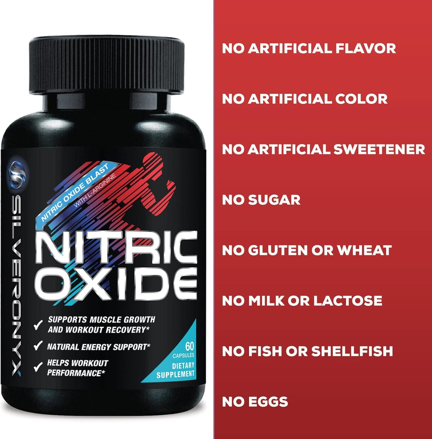 Nitric Oxide Supplement for Men – Energy & Blood Flow Boost