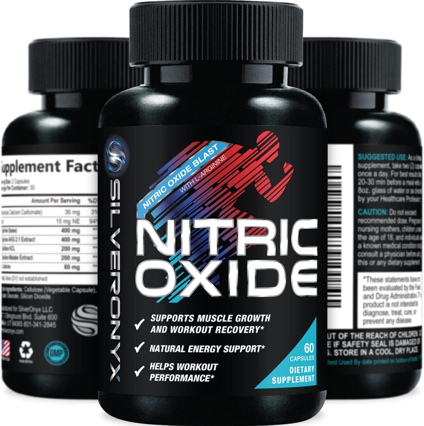 Nitric Oxide Supplement for Men – Energy & Blood Flow Boost