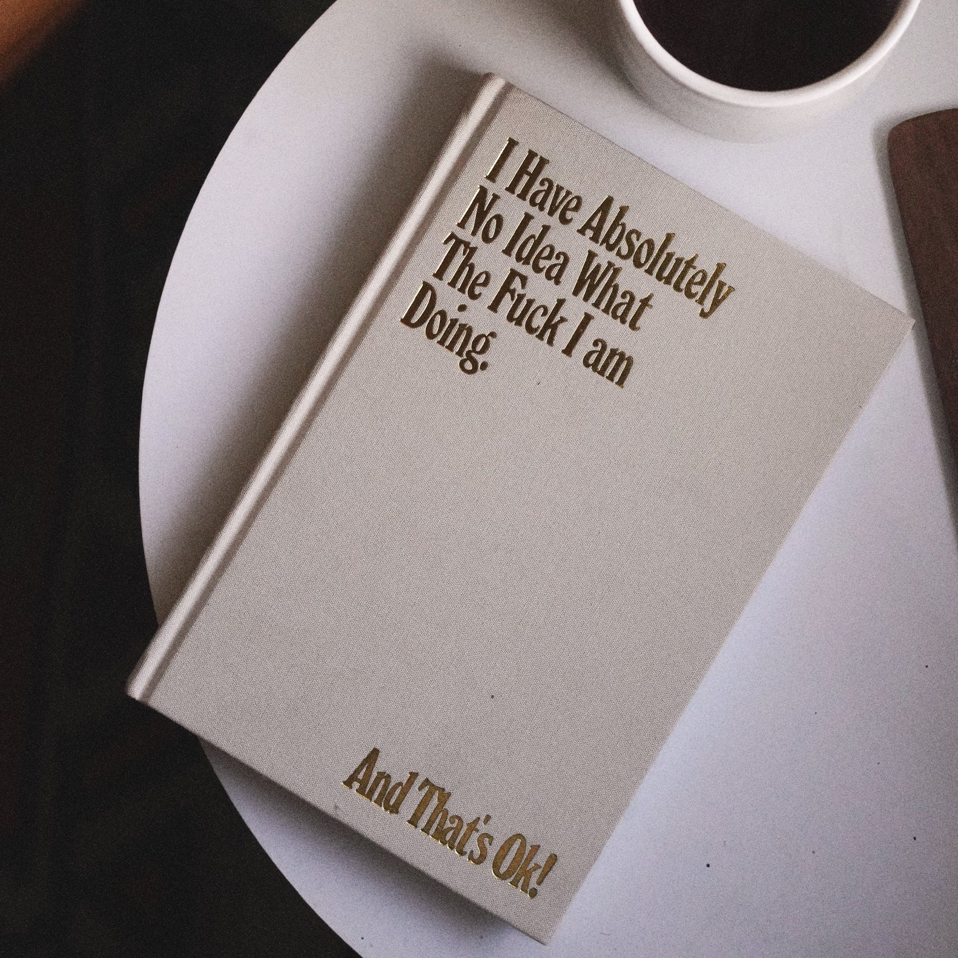 'No Idea' Linen Bound Journal - Concordia Style Boutique