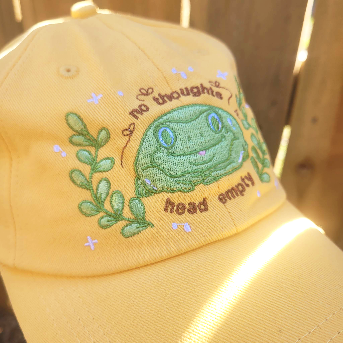No thoughts, head empty Embroidered Dad Hat - Concordia Style Boutique