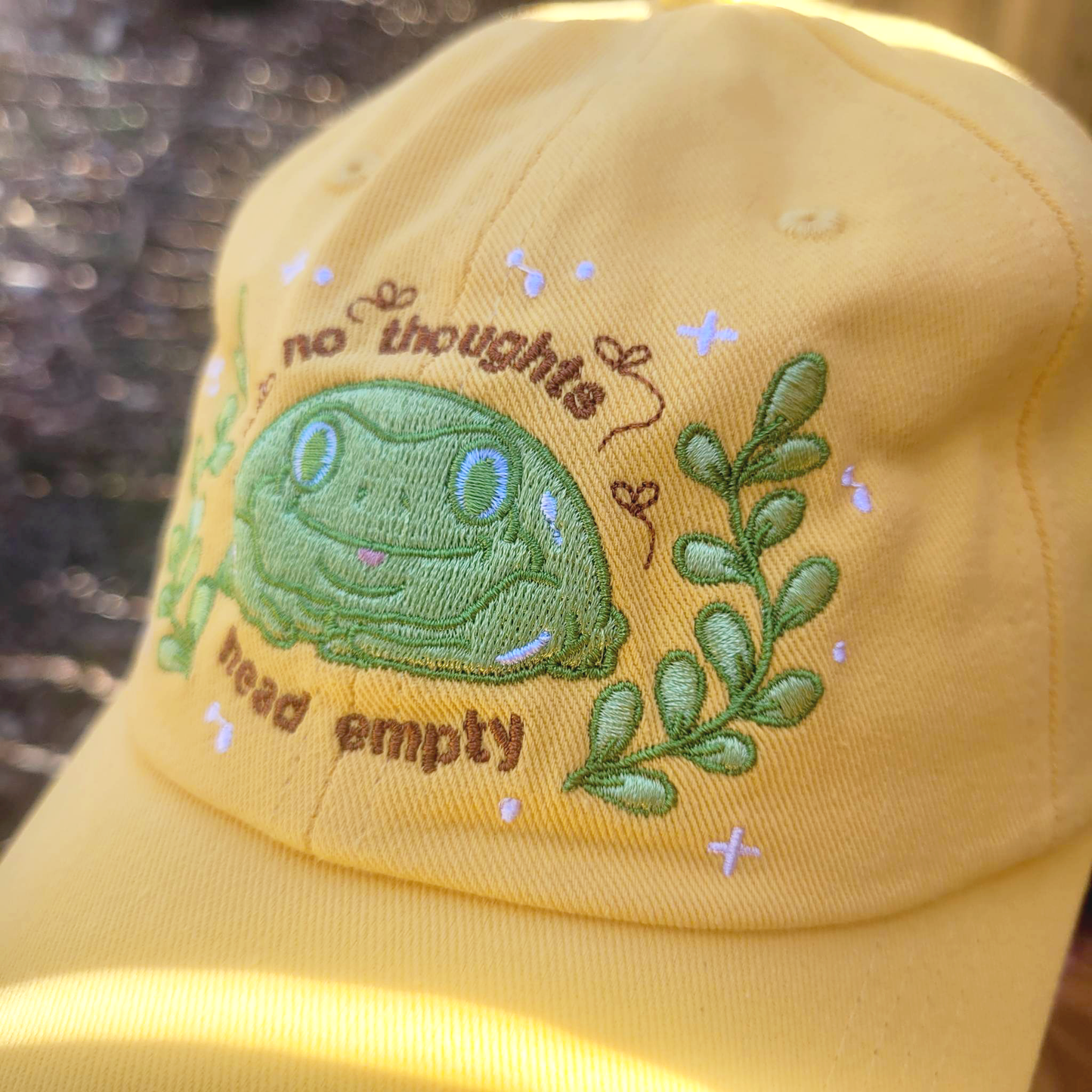 No thoughts, head empty Embroidered Dad Hat - Concordia Style Boutique