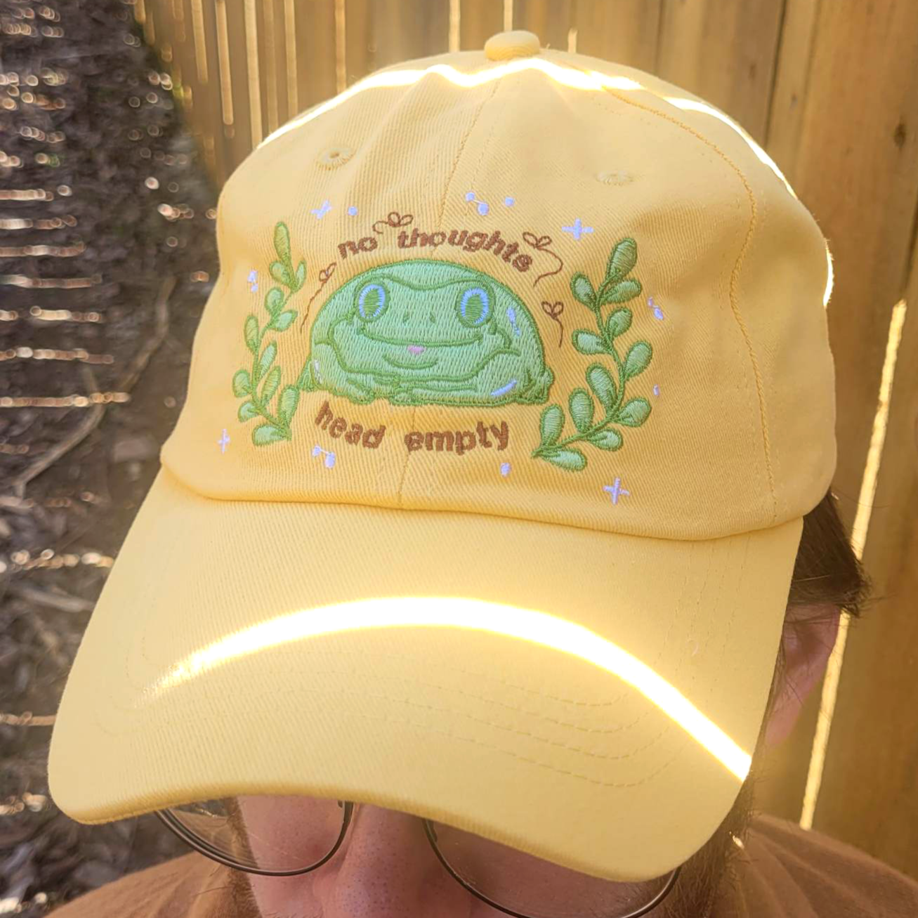No thoughts, head empty Embroidered Dad Hat - Concordia Style Boutique