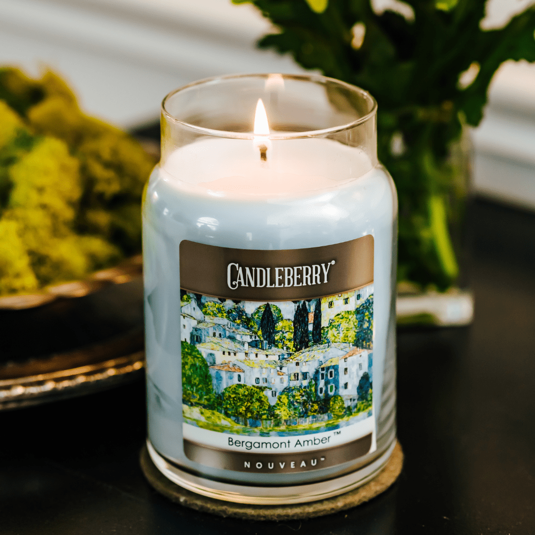 NOUVEAU™ - Bergamot & Amber™, Large Jar Candle (Collective) - Concordia Style Boutique