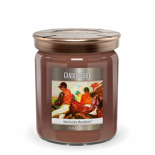 NOUVEAU™ - Kentucky Bourbon®, 3 - Wick, Candy Jar Candle (Collective) - Concordia Style Boutique