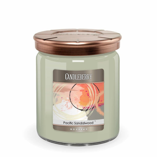 NOUVEAU™ - Pacific Sandalwood™, 3 - Wick, Candy Jar Candle (Collective) - Concordia Style Boutique