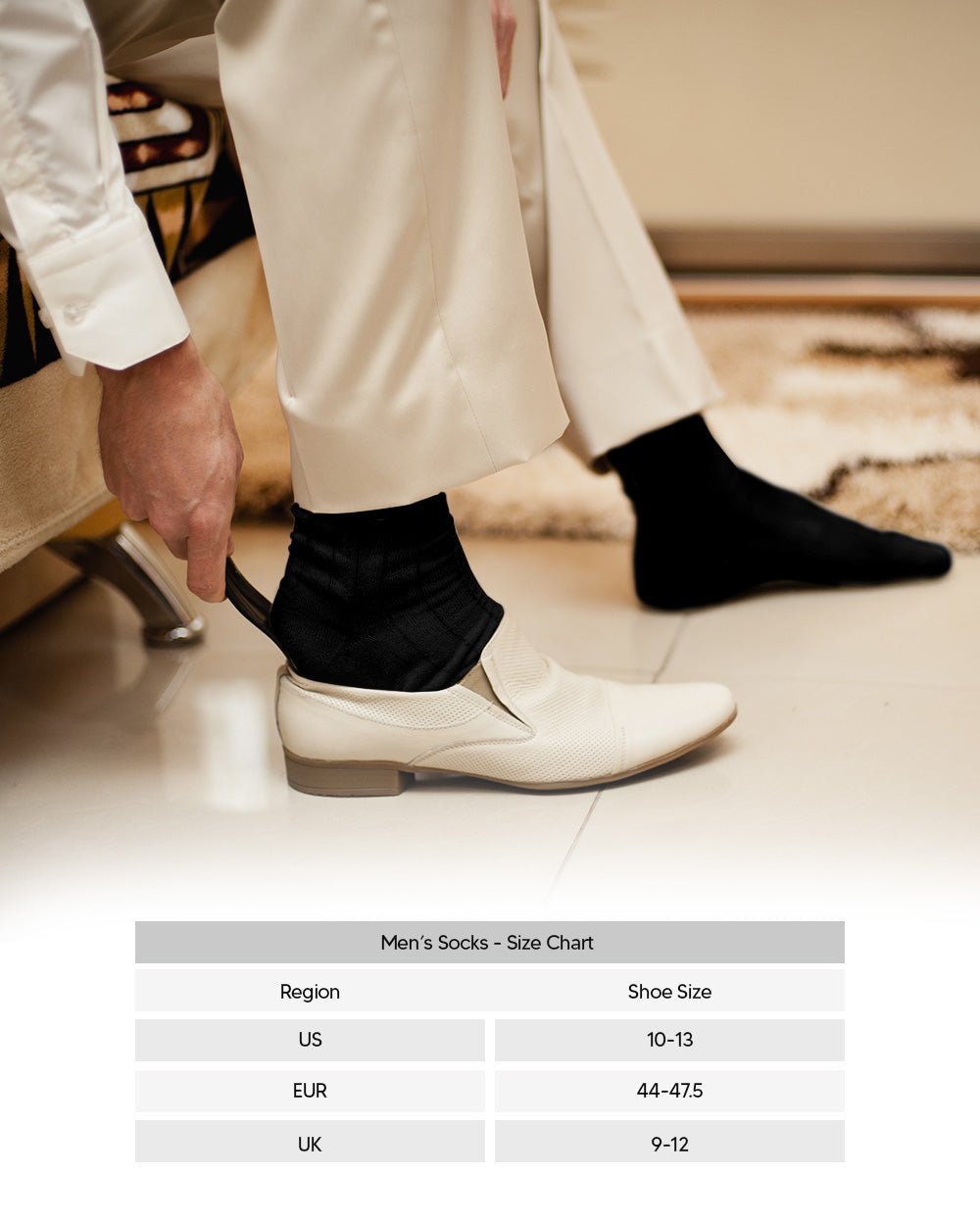 Vittorio Farina Men's Ribbed Shear Nylon Over The Calf Dress Socks - Concordia Style Boutique