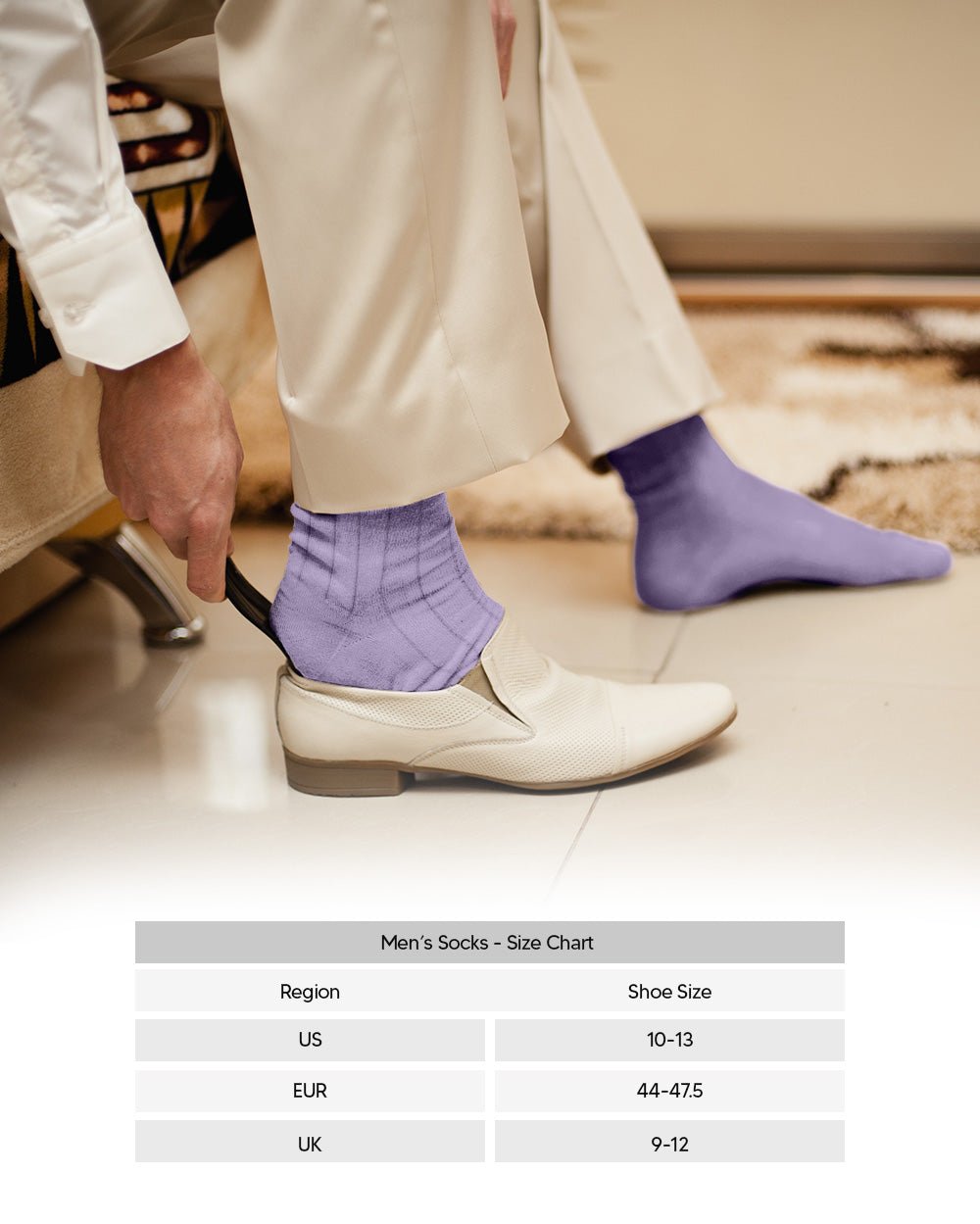 Vittorio Farina Men's Ribbed Shear Nylon Over The Calf Dress Socks