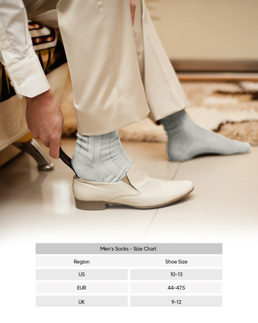 Vittorio Farina Men's Ribbed Shear Nylon Over The Calf Dress Socks - Concordia Style Boutique