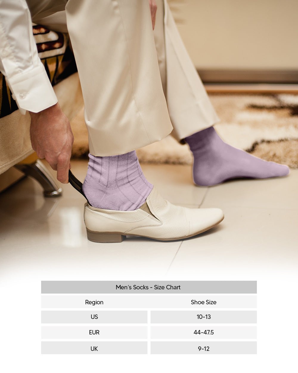 Vittorio Farina Men's Ribbed Shear Nylon Over The Calf Dress Socks - Concordia Style Boutique