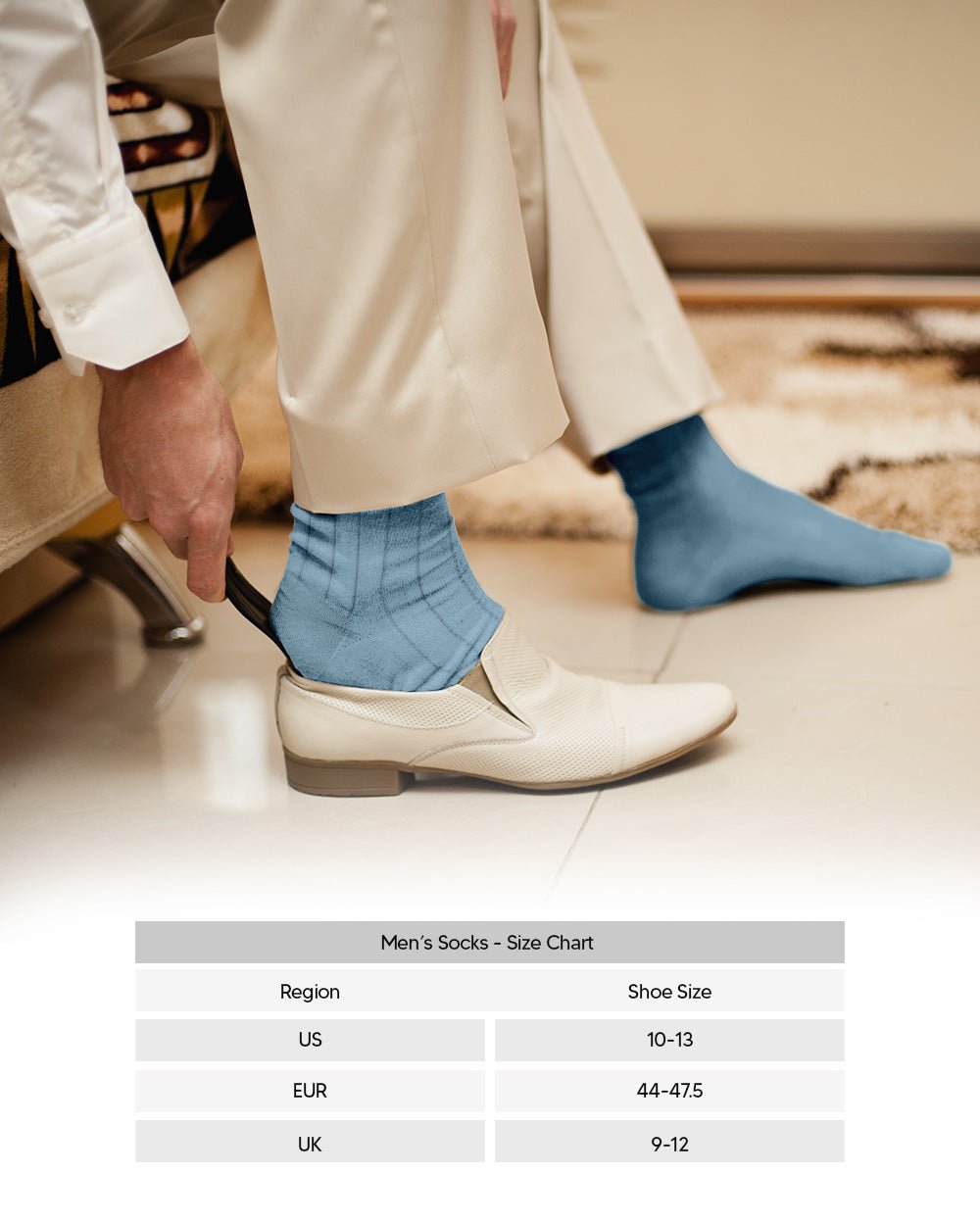 Vittorio Farina Men's Ribbed Shear Nylon Over The Calf Dress Socks - Concordia Style Boutique