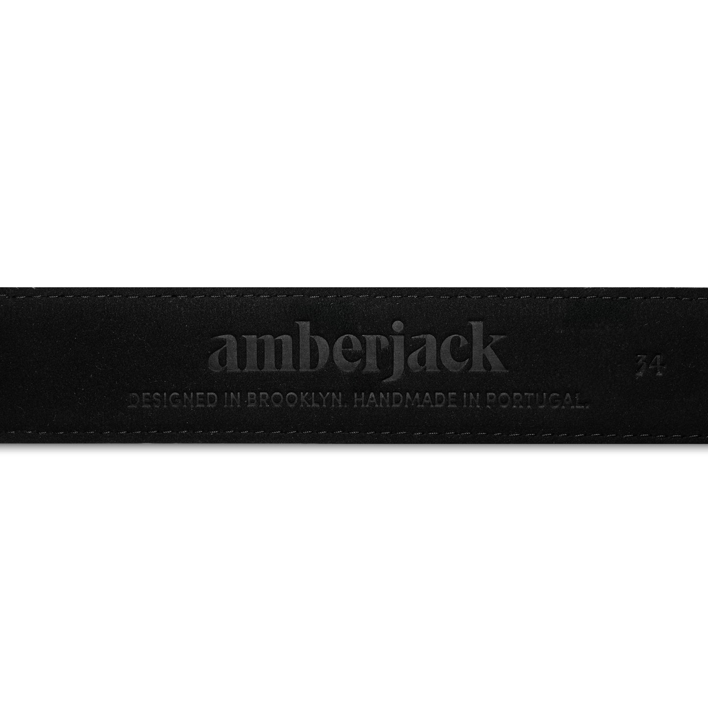 Leather Belt (Obsidian) - Concordia Style Boutique